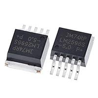 MADONG 5 Stück/Charge LM2596S-3.3 LM2596S-5.0 LM2596S-12 LM2596S-ADJ LM2596S LM2596 2596 TO-263 Spannungsregler-Chip (Größe : LM2596S-3.3)