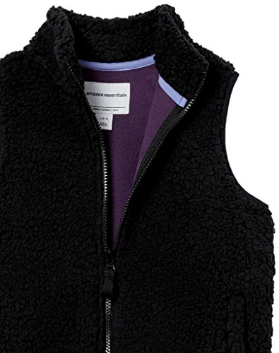 Amazon Essentials girls Sherpa Fleece Vest with Pockets2