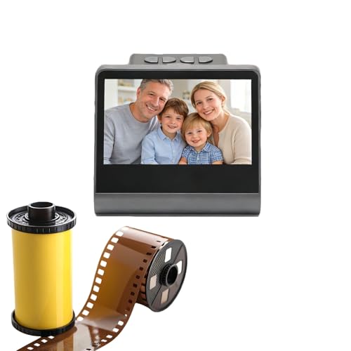 Escáner De Películas con Pantalla LCD De 5 Pulgadas Y Salida HDMI, Escáner De Diapositivas Y Negativos Digital para Películas 35mm 135 110 126KPK