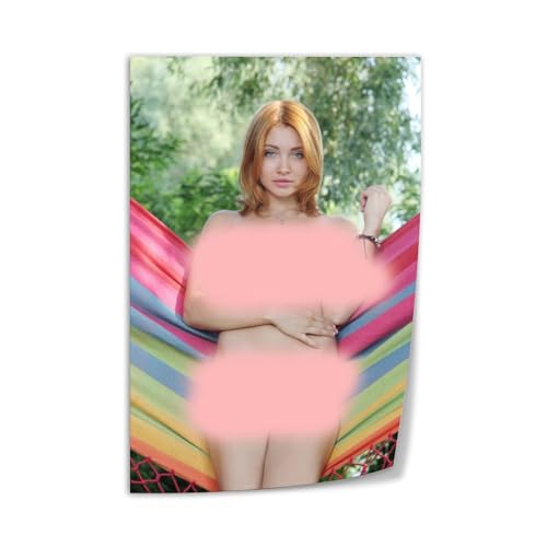 Ukrainian Actress Calida Femjoy Sexy Body Portrait Poster 4 Canvas Art Wall Printing Office Bedroom Aesthetic Living Room08x12inch(20x30cm) Unframe-style