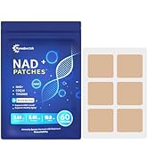 Hywebvctok NAD Patches for Women &amp; Men 60 Count, NAD+ Boost Patch for Anti-Aging, Wellness and En...