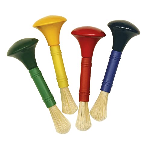 Chenille Kraft Wood Knob Paint Brush Set (CKC5181) Assorted Colors