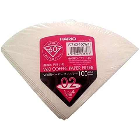 Hario VCF-02-100W V60 Filter Paper Multi Pack Cover