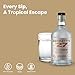 Beckett's '27 Coconut Rum Non-Alcoholic Spirit - Non-Alcoholic Beverage With Distilled Botanicals - Low-Calorie Natural Flavored Non Alcoholic Drink - 12.7 Fl Oz