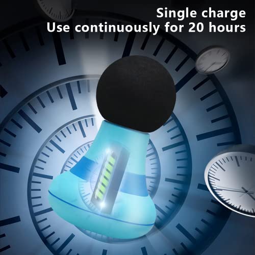 Upgraded Mini Electric Fascia Massager Blue #TOP3