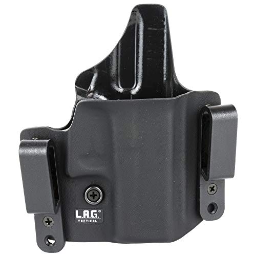 L.A.G. Tactical, Inc. LAG DFNDR for GLK 43 OWB/IWB BLK RH