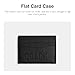 Coach Men's Flat Card CASE Accessory-Travel Wallet, Black, One Size