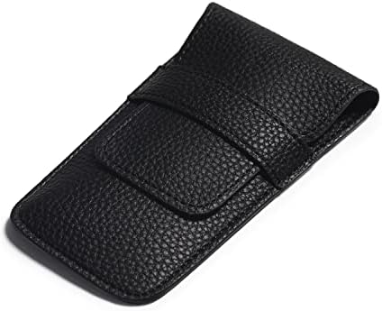 Woodten Single Watch Gift Pouch Portable Travel Watch Bag for Men and Women PU Leather Watch Storage Box (Black) 7 Woodten Single Watch Gift Pouch Portable Travel Watch Bag for Men and Women PU Leather Watch Storage Box (Black)