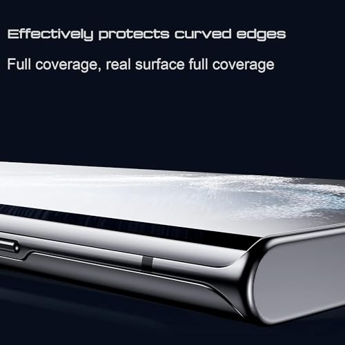 Image of NISHTECH Advanced HD+ Curved UV Tempered Glass Screen Protector Designed for Lava Agni 3 5G || Full Screen Coverage with Easy Installation Kit