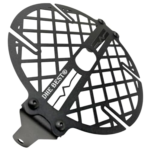Image of Dhe Best METAL HEAD LIGHT GRILL Reinforced Steel Guard with Long Lasting Durability for Yamaha XSR 155