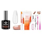 modelones Builder Nail Gel Cuticle Remover Kit - Cuticle Remover Cream & Cuticle Oil