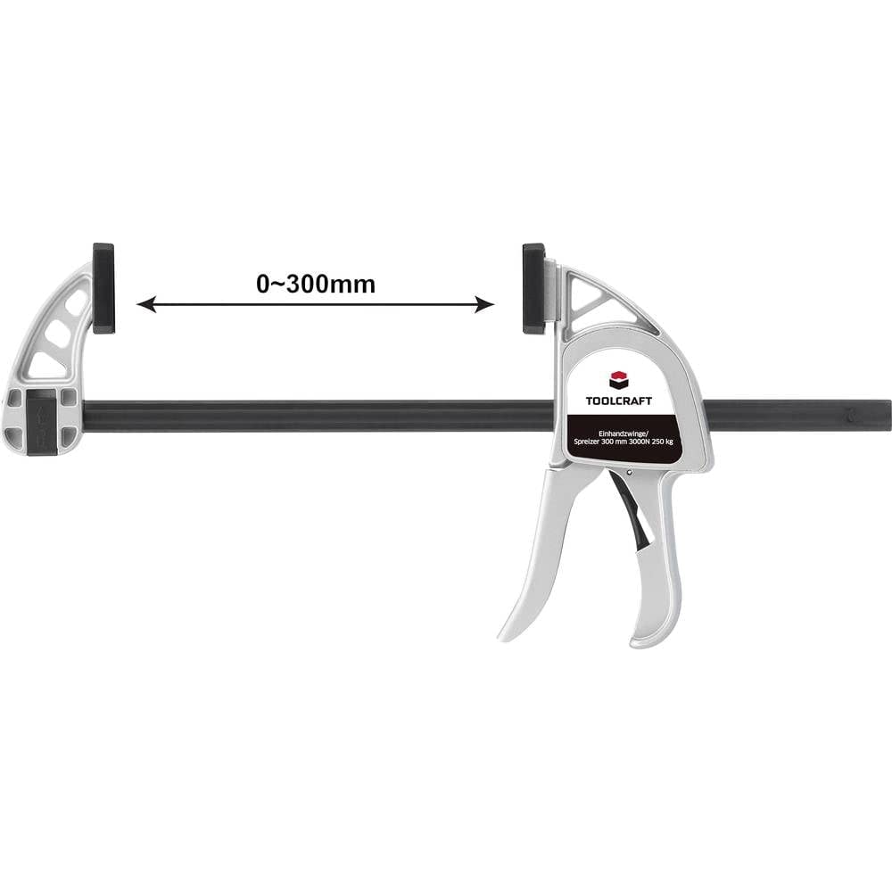 Ścisk z przesuniętym wrzecionem TOOLCRAFT 1595615