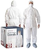 Medical Nation Hazmat Suits 25 Pack