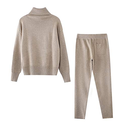 Woolen Women Knitted Sweaters Suits 2 Piece Outfits Sweaters Set2