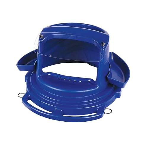 Image of Guardair CC250 Chip Collector Bin Lid, Lightweight Polyethylene, Chemical-Resistant, Fits 55 Gallon Drum or 44 & 55 Gallon Barrels, Front Drip Tray