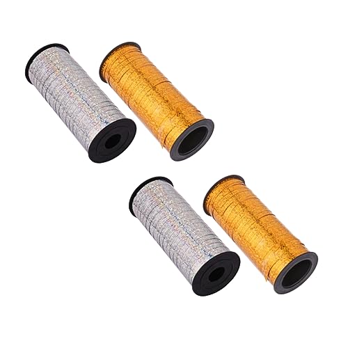 minkissy Lot De 4 Attaches Pour Ballons Ruban Décoratif Pour Décoration De Fête En Plastique Pour Mariage