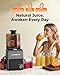 ACOQOOS Juicer Machines, 6.5