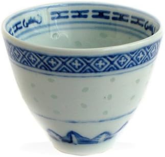 Rice Pattern Tea Cup
