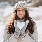 Clothirily Winter Gloves for Women, Touch Screen Gloves with Thermal Soft Lining, Elastic Cuff Winter Gloves for Cold Weather - Image 5