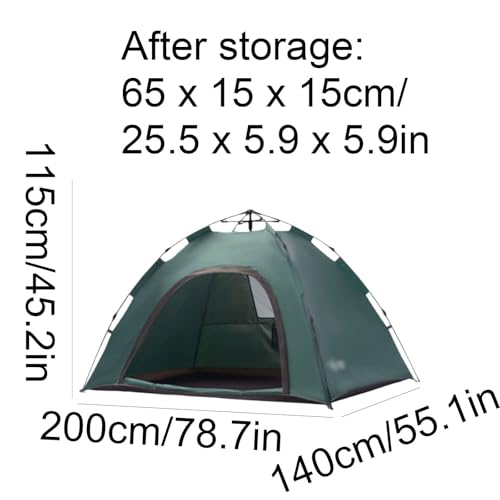 Carpa de camping automática portátil multifunción miniatura 2