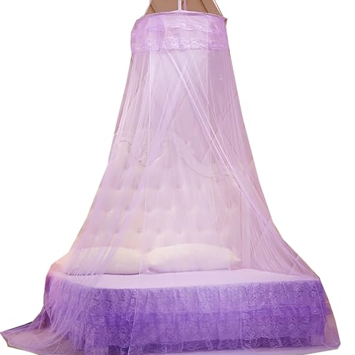 Moustiquaire dôme lit double avec baldaquin de princesse enfant