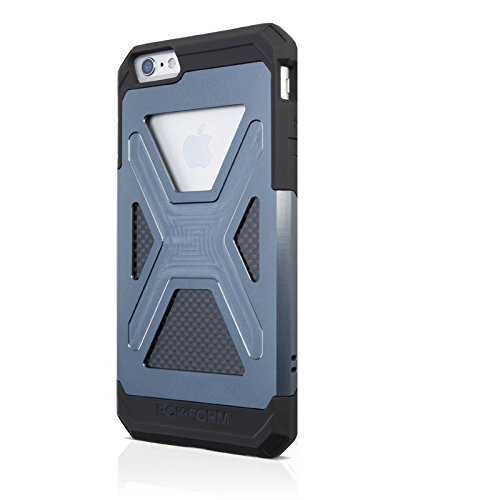 Weekly Top Sale Rokform Fuzion iPhone 6/6s Aluminum & Carbon Fiber Dual Layer Protective Case. Made in USA (Gun Metal Anodized AL)