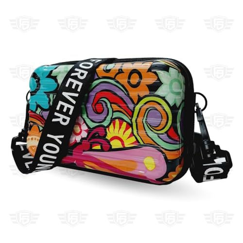 Image of Sling Box Bag with Detachable Shoulder Strap | Suitcase Style Hard Case Cross Body Sling Bag for Girls, Women,BOYS