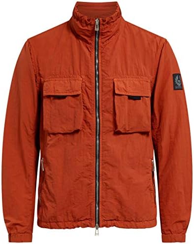 orange belstaff jacket