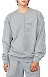 [XEXYMIX] MENS ゼクシィミックス メンズ スウェット トレーナー トップス XMMMT01J1 XL メランジ・グレー