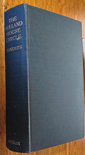 The Holland House circle, B00085LBQE Book Cover