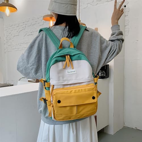 Image of Tinytot 30 Litre Japanese Korean Style School Bag Water-Resistant Laptop & Travel Backpack - Unisex Large 18 Inches Multipurpose Student Backpack for Boys & Girls, Men & Women