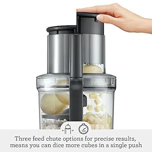 Breville Sous Chef 16 Cup Peel & Dice Food Processor, Brushed Aluminum, BFP820BAL,Silver - immagine 6