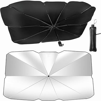 Pare Soleil Voiture Toyota Tank Pare Brise Avant Rotatif Parapluie Protection
