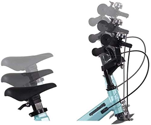FQCD 14 Zoll mit Stützrädern | 16 Zoll mit Ständer Handbremse und Rücktritt Kinderrad mit Stützrädern - Das Fahrrad als Geschenk für Jungen Mädchen ab 2-9 Jahre (Size : 18inch) – Bild 5