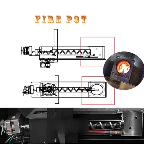 Fumoir électrique à granulés à régulateur numérique intelligent