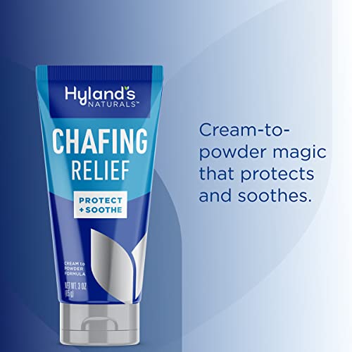Hyland's Naturals Chafing Relief, Cream To Powder Formula, Anti Chafing Cream - 3 Ounce #TOP3