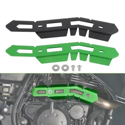 Protector de escape para evitar quemaduras en la moto KLR 650 2