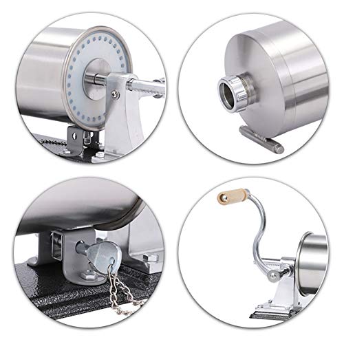 RSTJ-Sjap Hausgemachte Wurst Stuffer Maschine, Edelstahl 6 Pfund Wurstfüllmaschine Fleischfüller Wursthersteller Mit Mit… – Bild 3