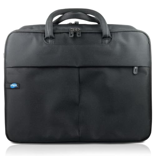 Funda maletín CX535 acolchada para transportar ordenadores de 15 pulgadas y tabletas negro