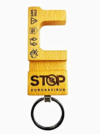 Covid Safety Keychain Hands Free Contactless Door Opener Tool No Touch Non Contact Door Opener Safe Key Safety Keychain With Mobile Stand Wood Pack Of 2pcs Amazon In Car Motorbike Covid Safety Keychain Hands Free Contactless Door Opener Tool No Touch Non Contact Door Opener Safe Key Safety Keychain With Mobile Stand Wood Pack Of 2pcs Amazon In Car Motorbike