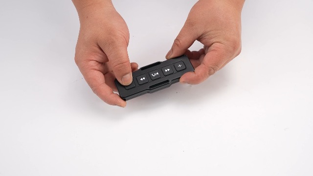 Bluetooth Media Bouton Remote, Contrôleur De Musique étanche Pour La Moto De Vélo De Voiture, Bouton De Commande Du Volant Compatible Pour La Tablette De Téléphone Portable