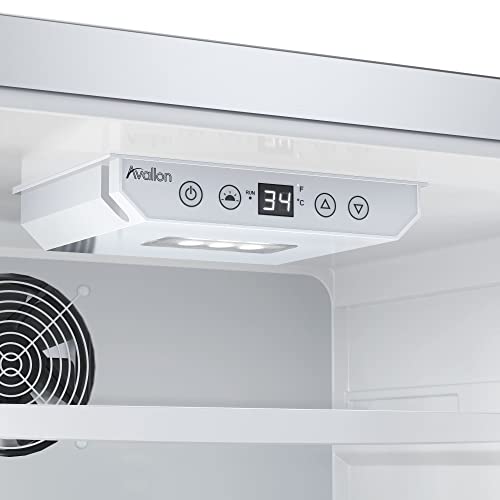 Avallon AFR152SSDUAL 30 Inch Wide 6.7 Cu. Ft. Built-In or Free Standing Side by Side Dual Compact Refrigerator on Fridge.com