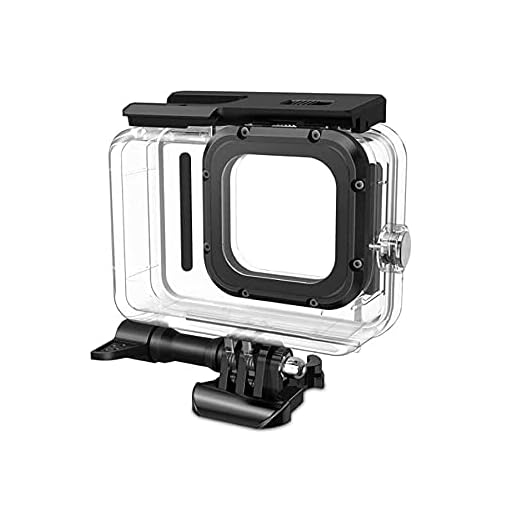 Caixa Estanque Compatível com GoPro Hero 11/10 / 9 Black com Tampa Traseira Extra