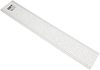Amerimax Gutter Guards 50-Pack (Model 85470) - 6" x 36" Plastic Under-Shingle Install, Debris-Shedding White Guards for Easy Gutter Protection