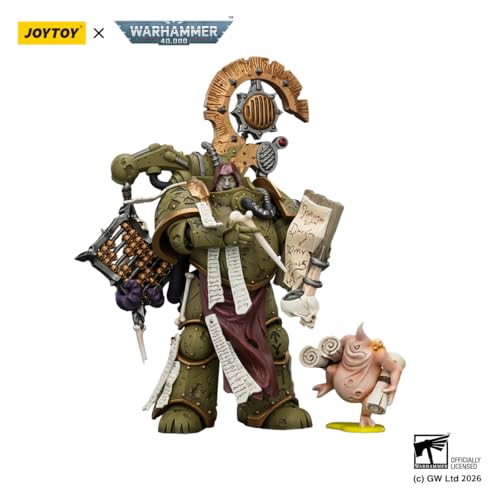 Image of JOYTOY Warhammer 40k Death Guard Tallyman 1 /18 Action Figure