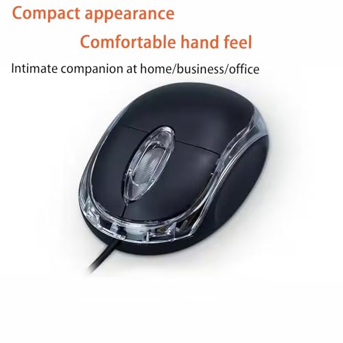 Mini mouse ergonómico para computadora portátil y de escritorio compatible con Windows y Mac 6