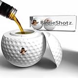 BirdieShotz Golf Ball Flask 3-Pack | Realistic Golf Ball Shot Glasses for Golfers | Sneaky sips on the course | Gift-ready for Golfers, Groomsmen, Events or just plain fun.