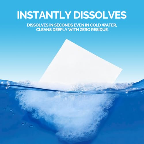 blue fresh Laundry Detergent Sheets Fresh Scent (280Loads) - Image 2