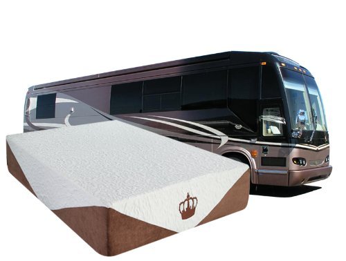 DynastyMattress 10-inch CoolBreeze Gel RV Memory Foam Mattress (King RV)