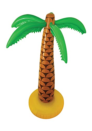 HENBRANDT Inflatable Palm Tree 90cm Small Tropical Palm Tree